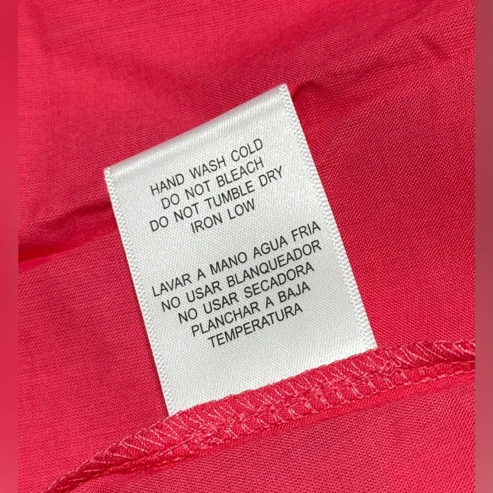 Hyacinth House Serafina Midi Dress S NWT Pink Cotton Smocked Fit & Flare - Image 8