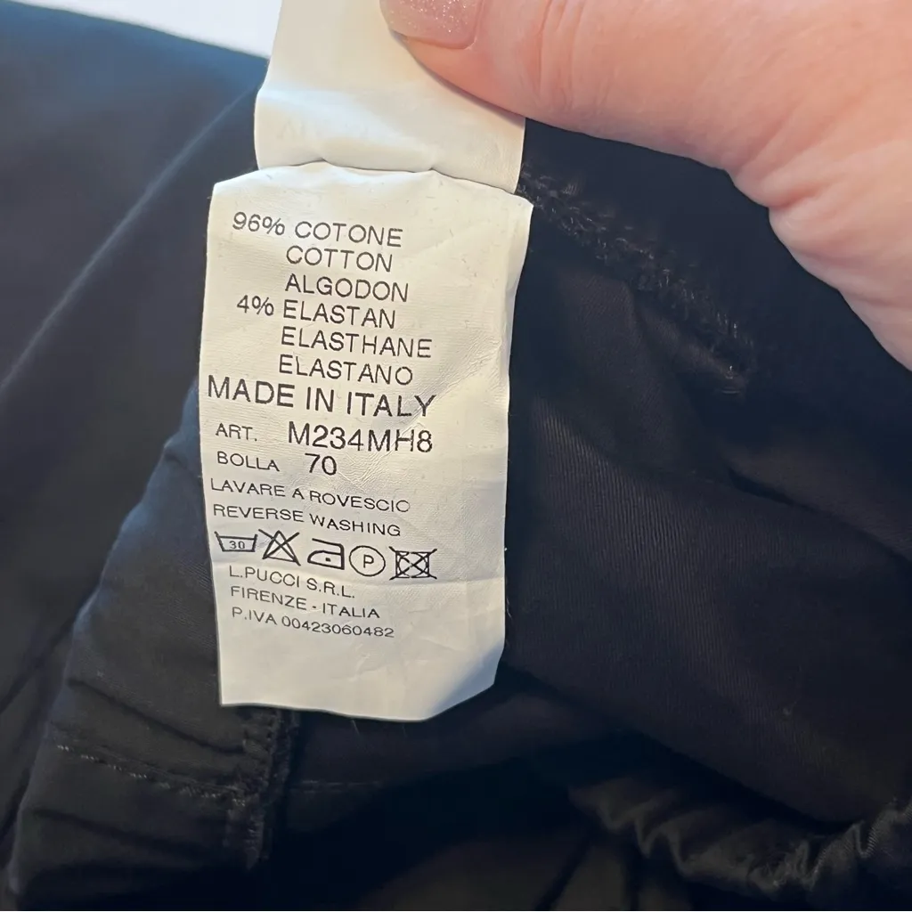 Via Masini 80 Firenze Womens‎ Size 14 Black Mid - Image 4