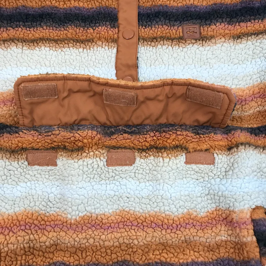 BILLABONG A/Div Switchback T Snap Fleece Pullover Women L Outdoor Travel Casual - Image 7