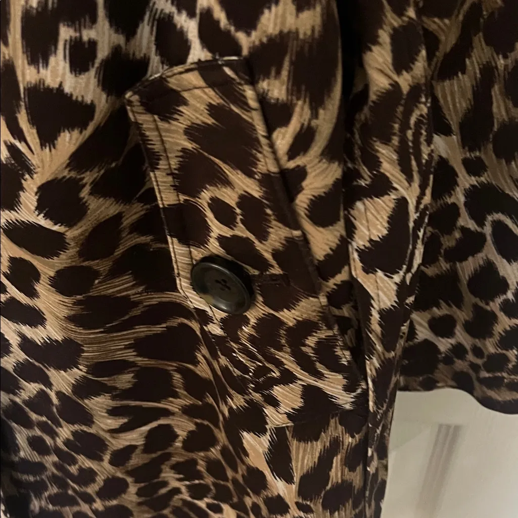 Michael Kors  Animal Print Coat - Image 6