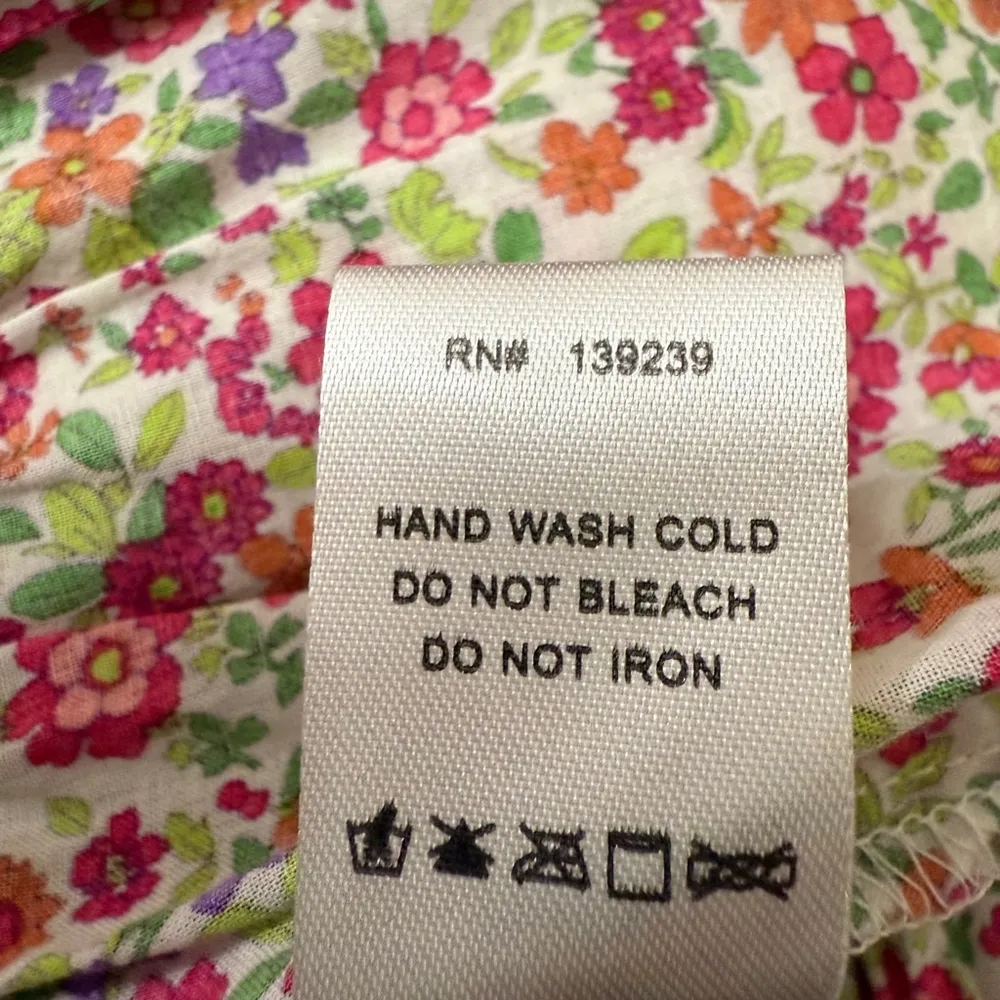 The Impeccable Pig Dress Size M Floral Print - Image 9