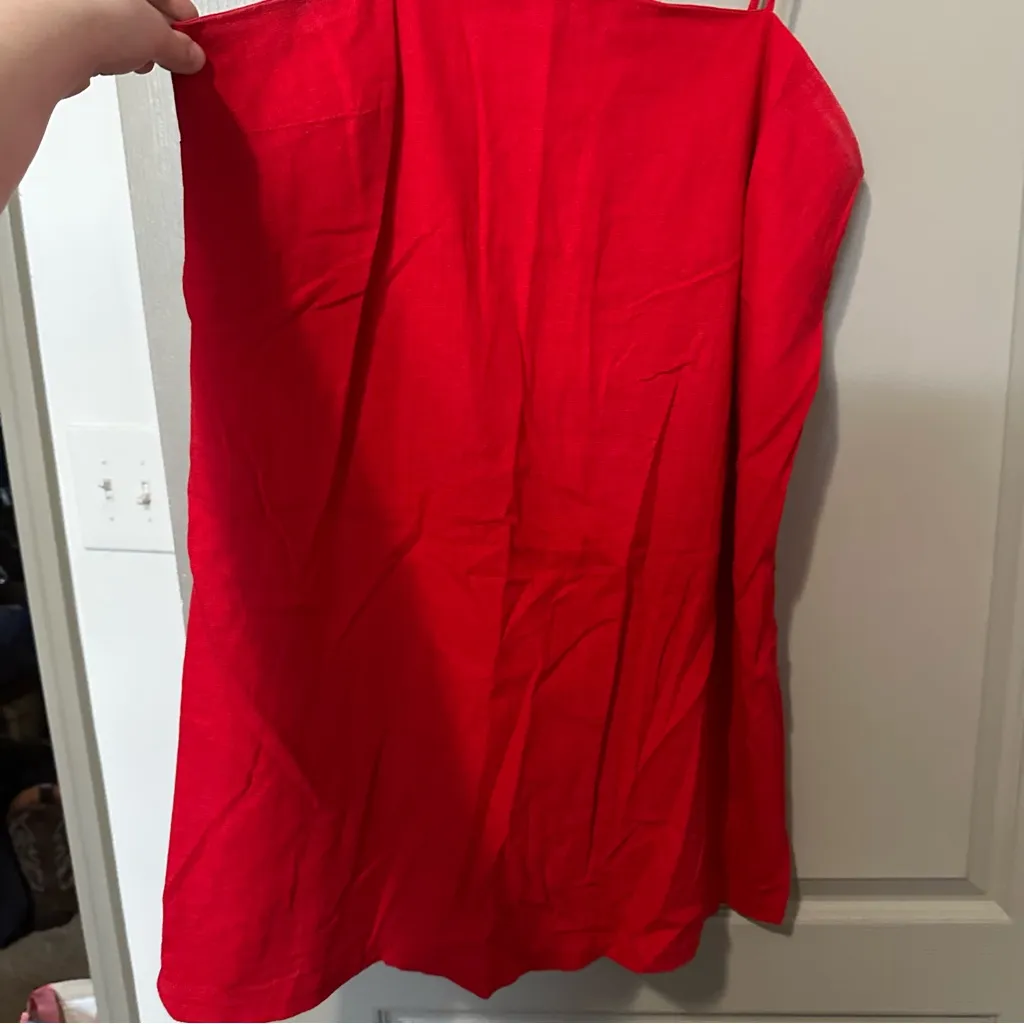 A New Day XL NWT Red Spaghetti Strap Mini Dress Valentine’s Day Sexy Date Night - Image 3