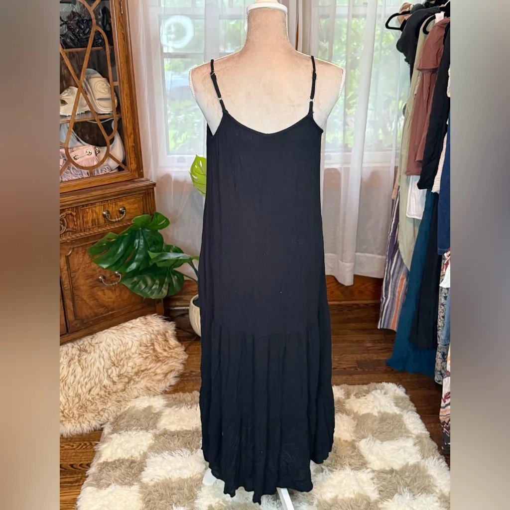 ☀️SUMMER CLEARANCE SALE☀️ Elan NWT Gauzey Black Maxi Coverup - Image 2
