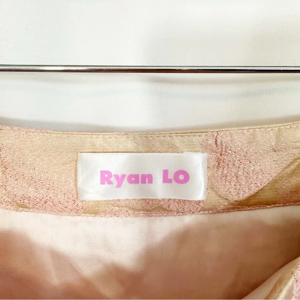 Ryan Lo Ruffle Lace Tiered Tulle Pastel Designer Skirt - Image 8