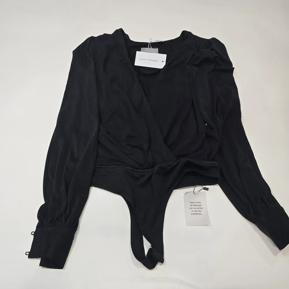 Lovers and Friends Joelle Bodysuit in Black - Image 3