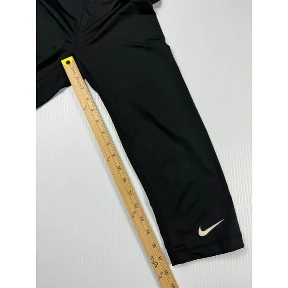Nike Pro Women's Cropped Athletic Leggings‎ Performance Workout Capri M - Image 3