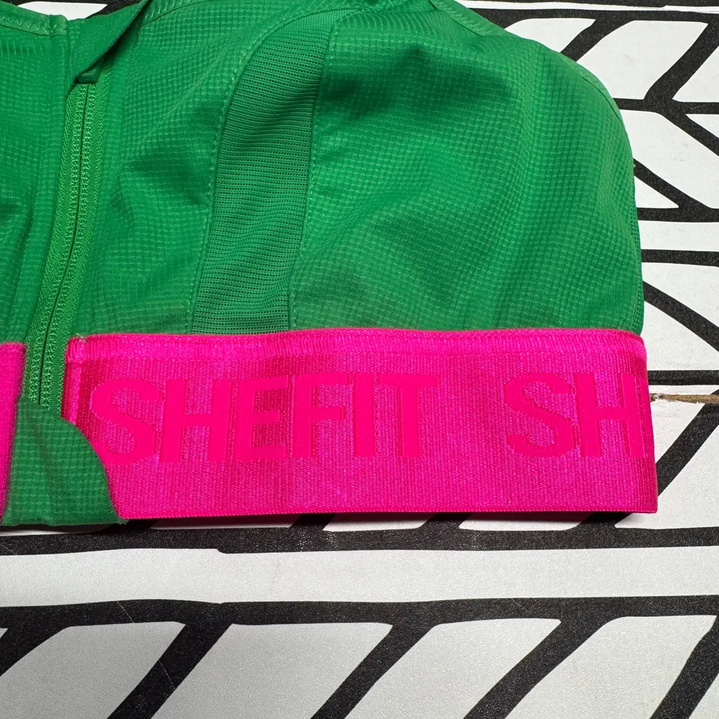 Shefit Flex Sports Bra Medium Green - Image 3