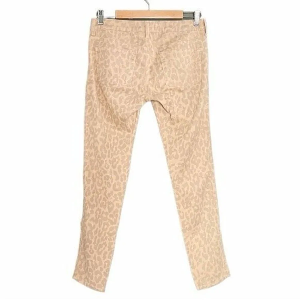 ✨Bella Dahl Leopard Print Neutral Tan Skinny Sz 28 Pants✨ - Image 3