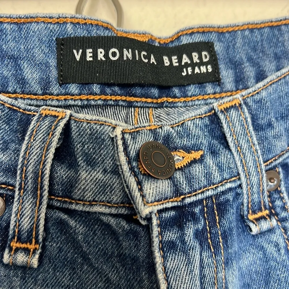 VERONICA BEARD INES GIRLFRIEND LACE-UP SIDE JEANS - Image 4