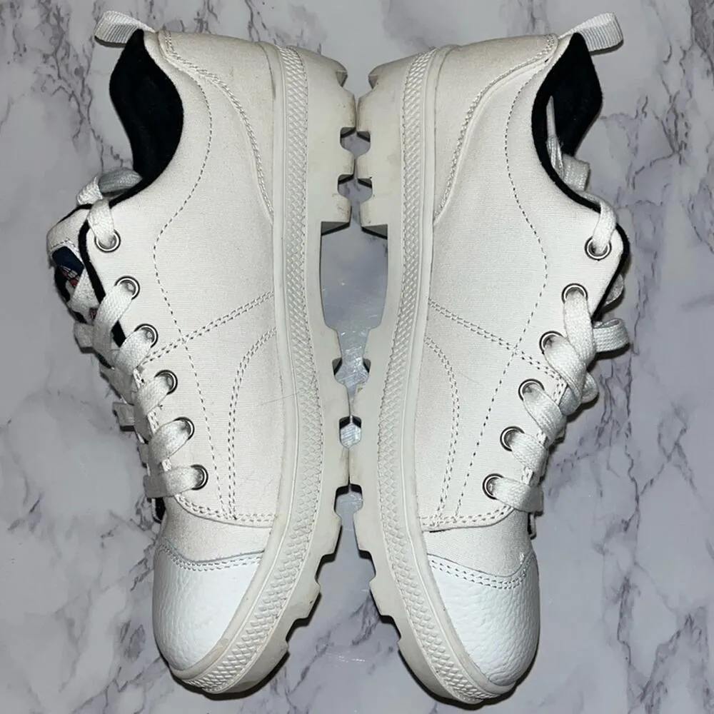Skechers Womens Size 8 Sneaker White Chunky Sole Shoes Y2K Lug Trendy School - Image 6