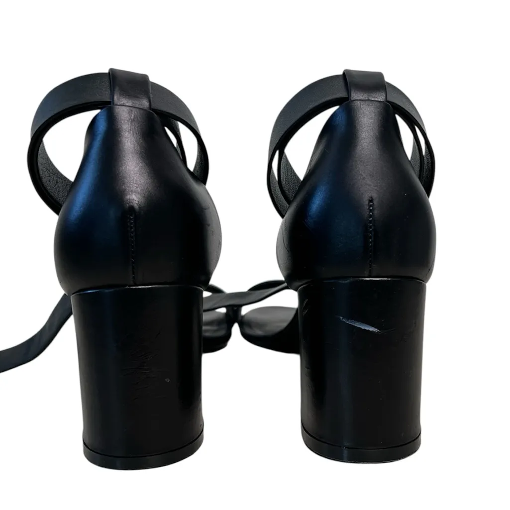 Jenni Kayne Women’s Black Open Toe Ankle Strap‎ Sandals Shoes Size 38.5 (US 8.5) - Image 3