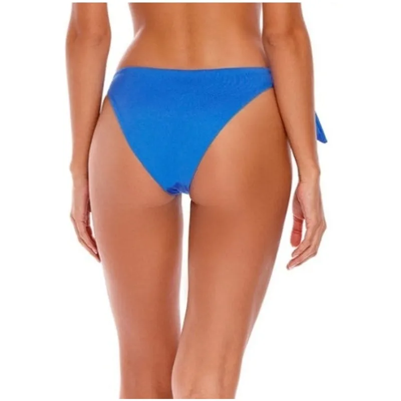 Agua Bendita Mila Bikini Bottom in Aine Blue Size 2XL NWT - Image 2