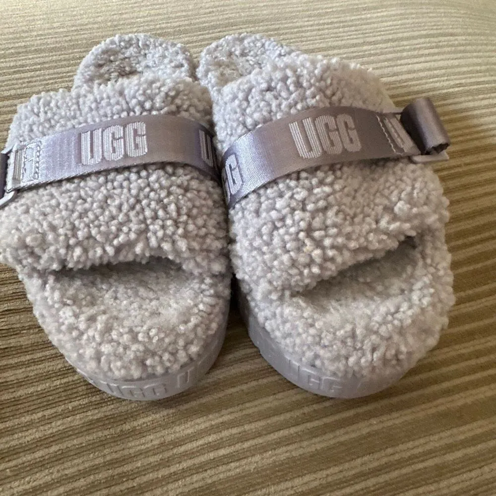 Uggs Fluffita June gloom purple size 7 - Image 7