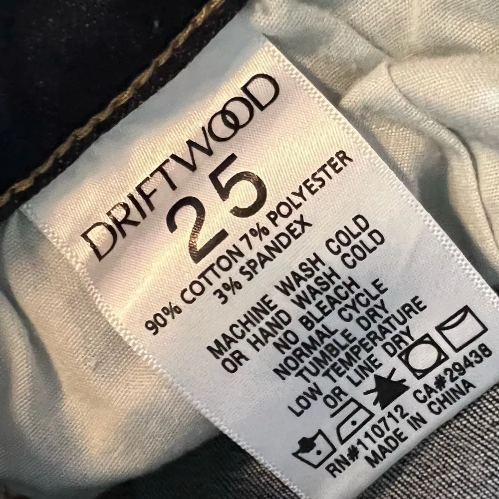 Driftwood Jackie High Rise Embroidered Jeans - Image 7