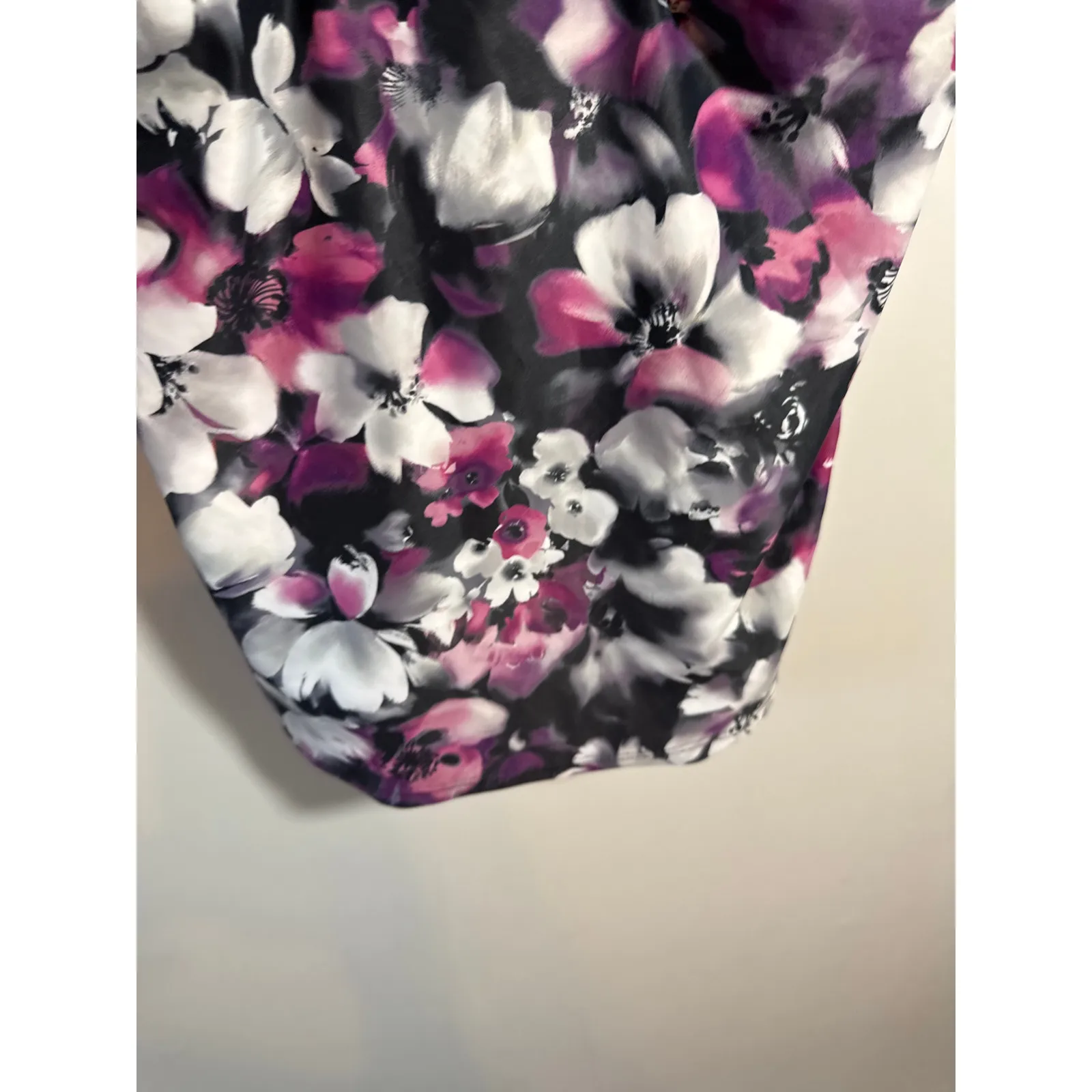 Brand New Talisea Women's Large Pink Black Floral Tankini Top Swimwear - Image 12