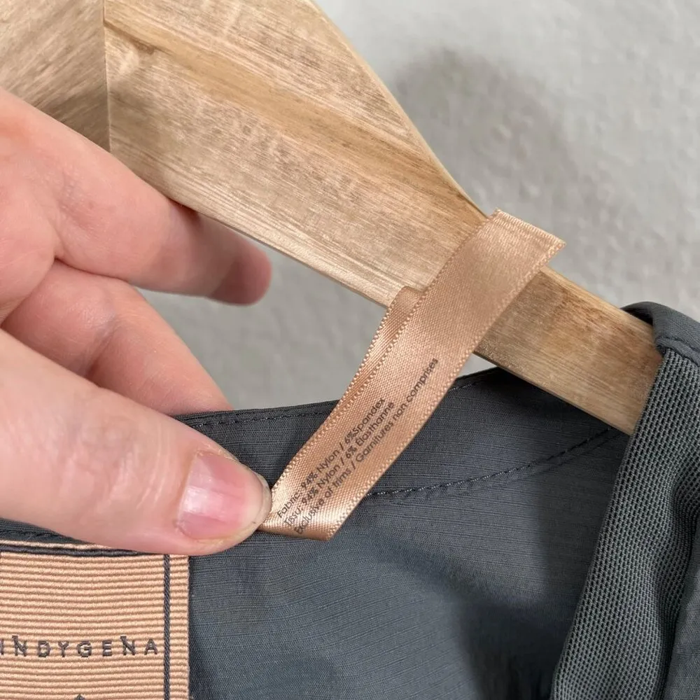 Indygena Womens Outdoors Sleeveless Ruched Side Activewear Dress XS Gray - Image 11