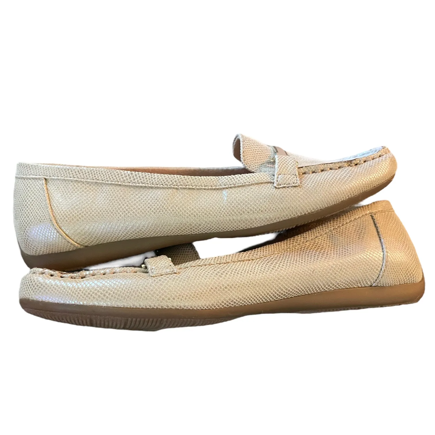 Naturalizer Slip On Sydney Loafer Beige Size 9 - Image 3