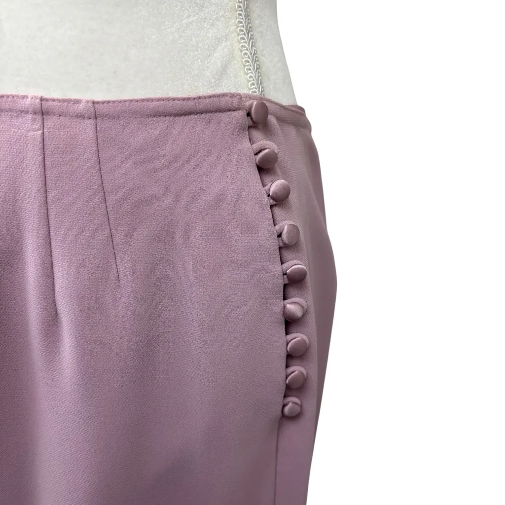 Bloomingdale's pencil skirt size 8P mermaidcore ruffle feminine fairy midi - Image 3