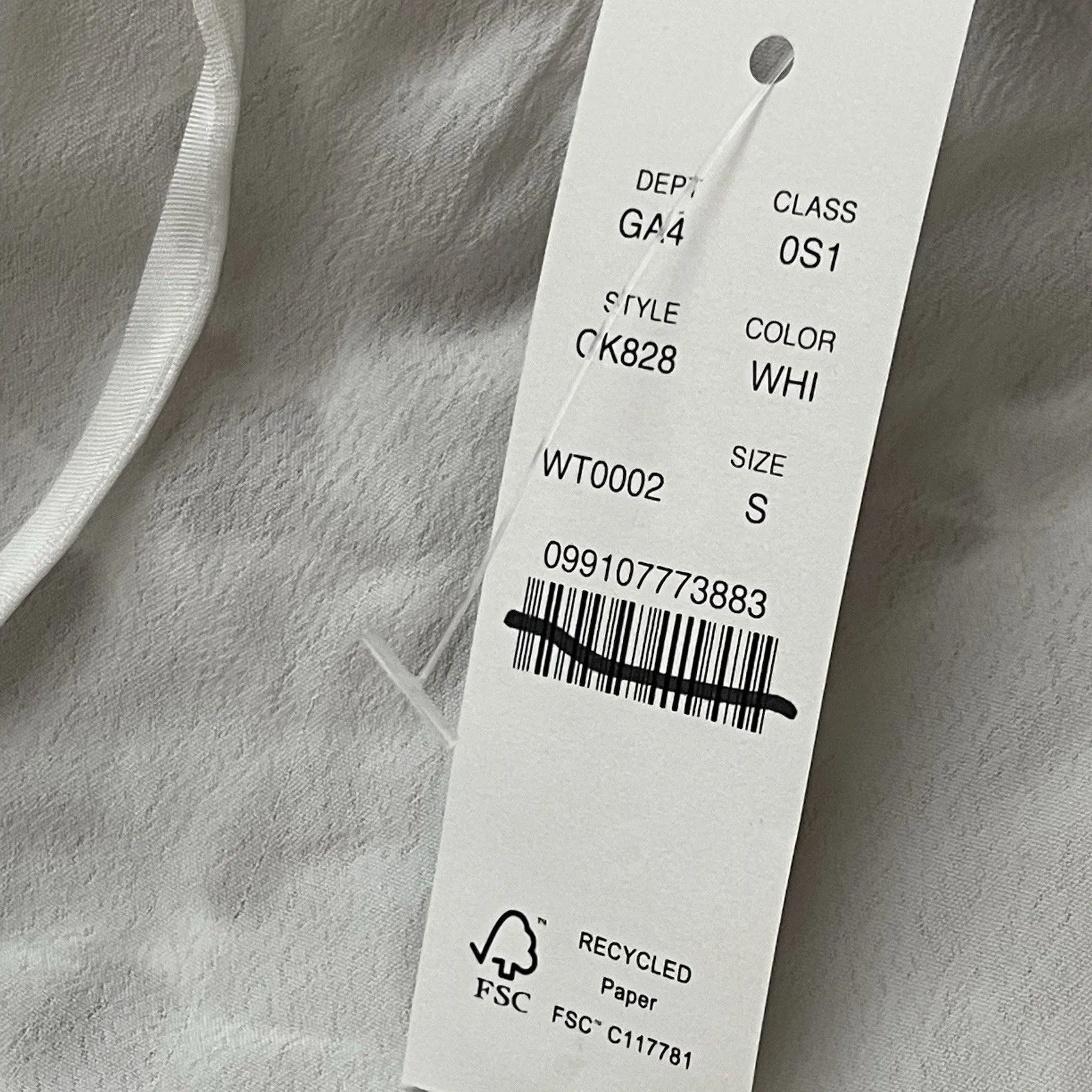 J.CREW Oval Eyelet Midi Dress Size Small White NEW Casual Preppy Bride CK828 - Image 9