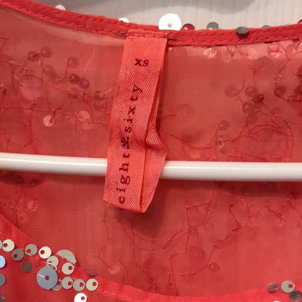 FIRM Eight Sixty Scattered Sequin Tunic Dress XS - Image 3