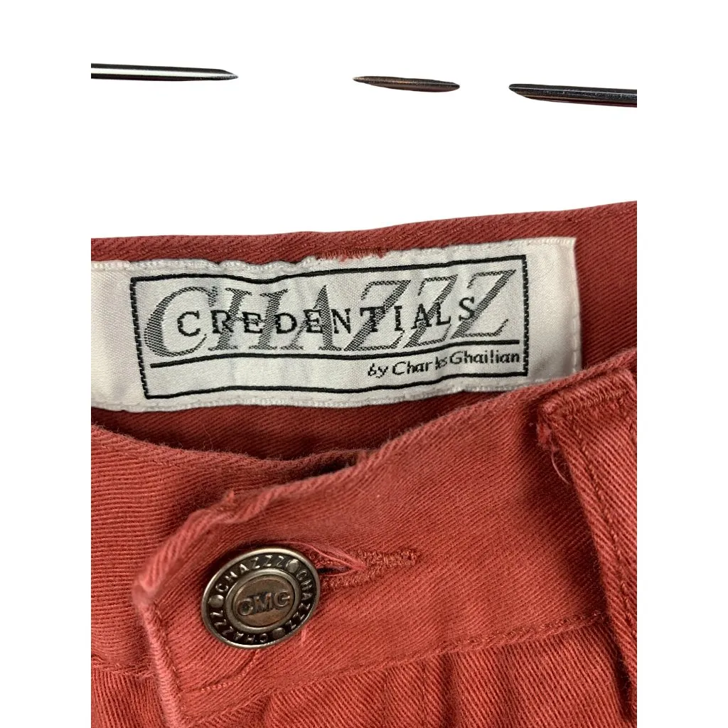Vintage Women’s Chazz Credentials By Charles Ghailian Rust Hi - Image 4