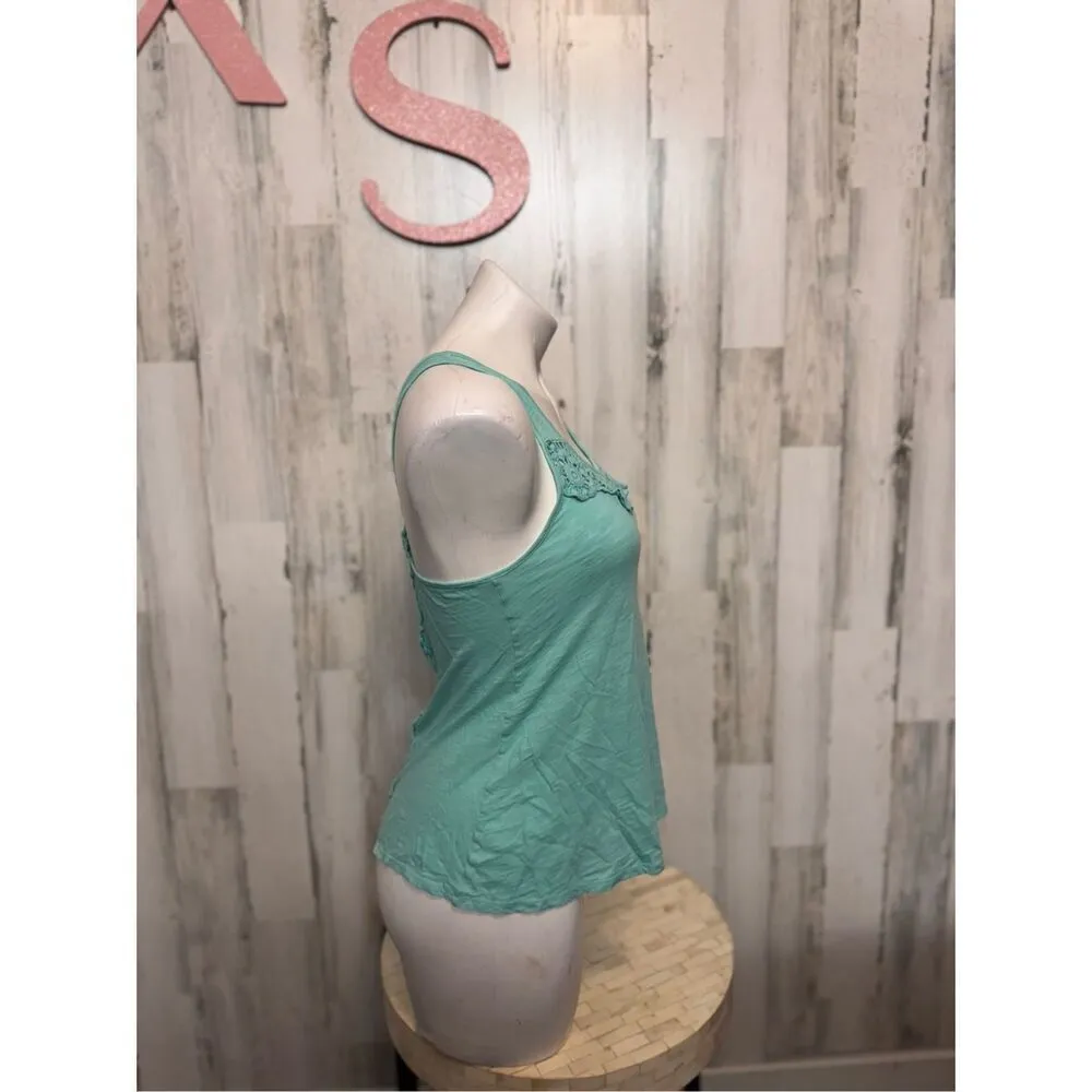 SO  green tank top blouse size XS - Image 6