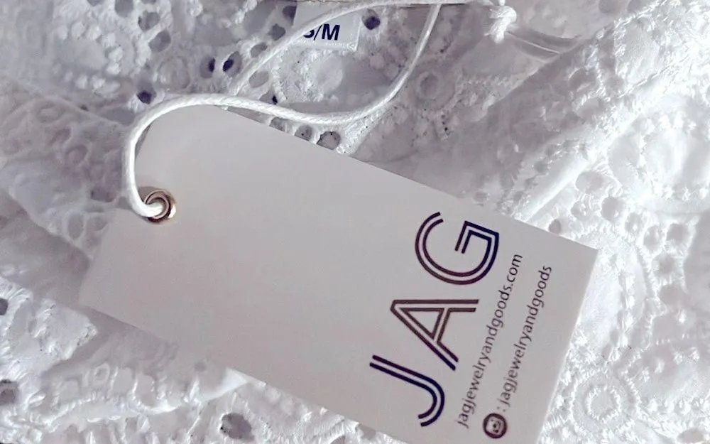 NWT Jag Women's The Eden Dress, White Eyelet Size S/M New w/Tag Retail $406 - Image 5