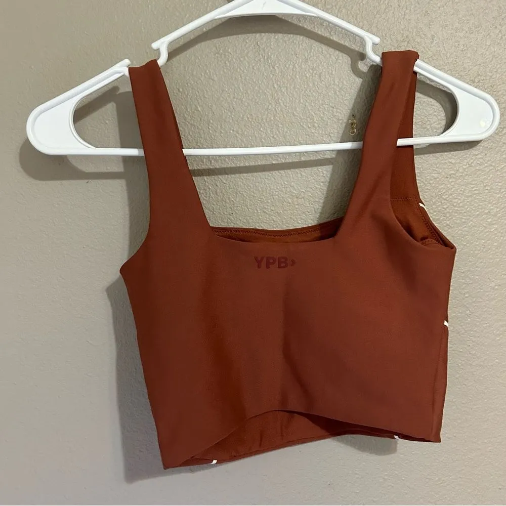 NEW Abercrombie & Fitch YPB sculptlux square neck slim tank women’s size XS - Image 3