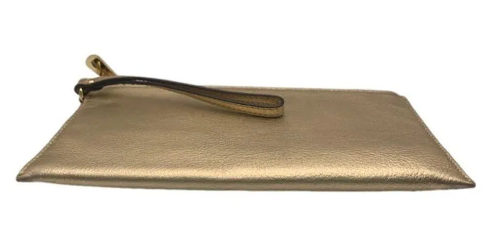Michael Kors Gold Wristlet with Card Slots - Image 3