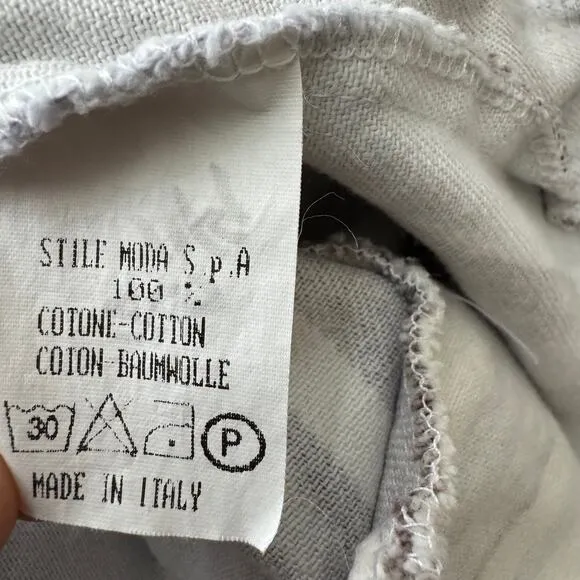 Vintage Hamnett Active London Made in Italy‎ Geo Print Jacket Size L Brown Size L - Image 10