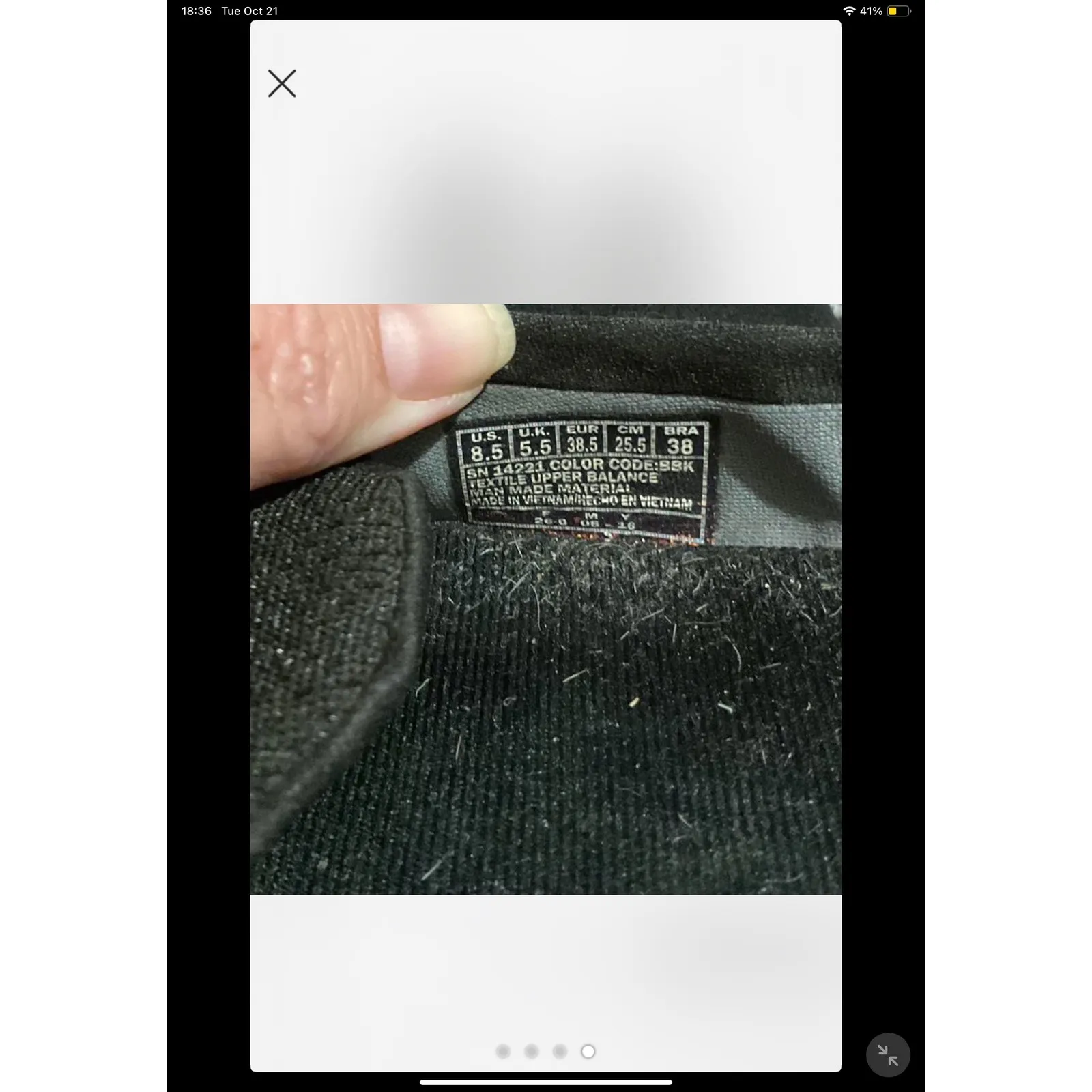 Skechers Go‎ Walk Joy Black Slip On Comfort Walking Shoes Women's 8.5 - Image 4