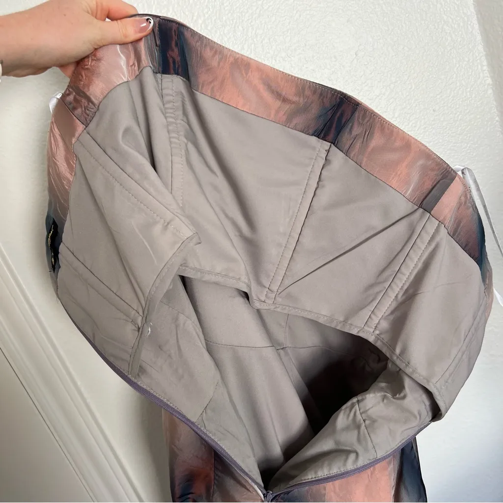 Betsy Johnson Evenings Vintage Y2K Metallic Bow Corset
Strapless Dress - Image 9