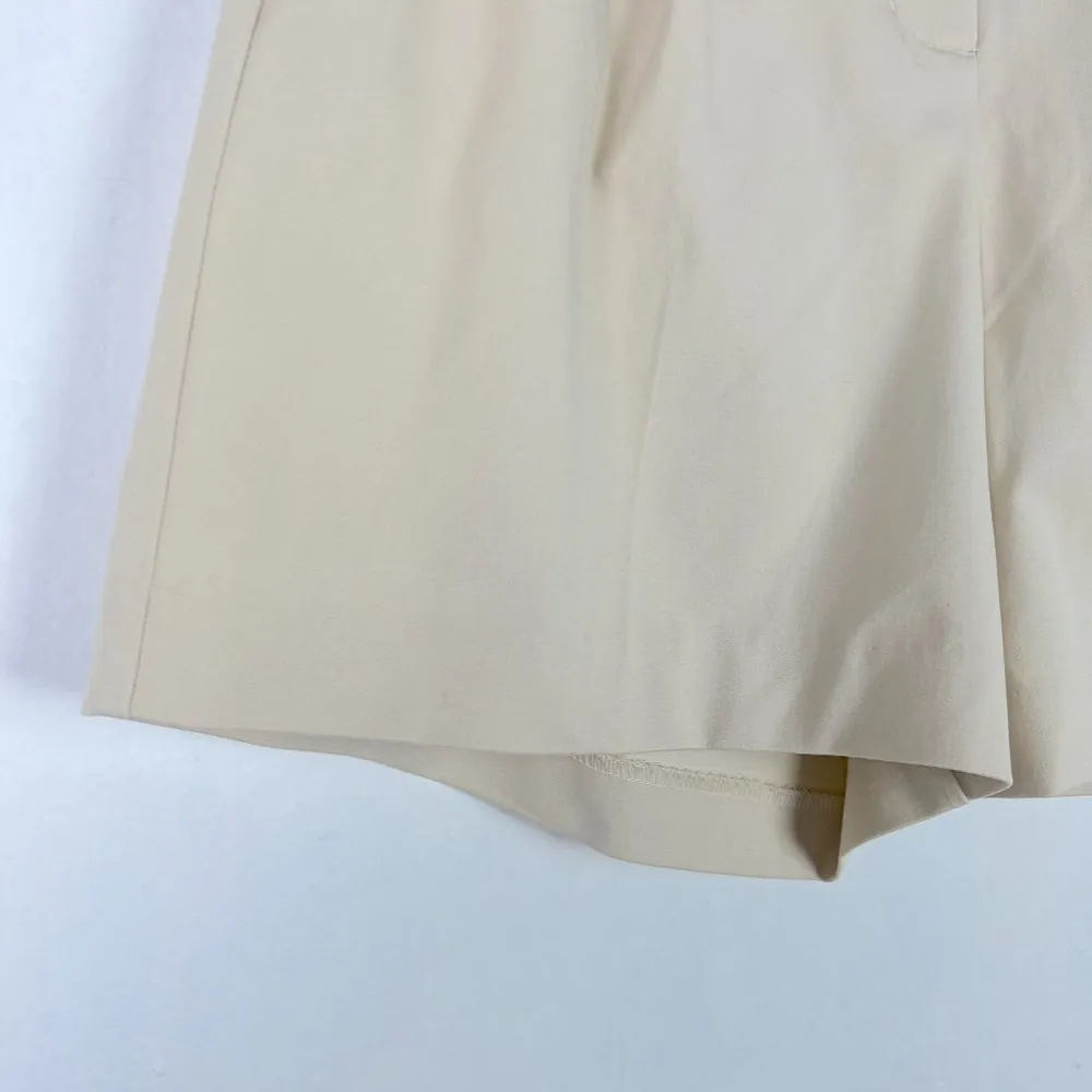 NWT Stitch Fix 41 Hawthorn Becca High Rise Pleated Shorts Size 8 NEW - Image 5