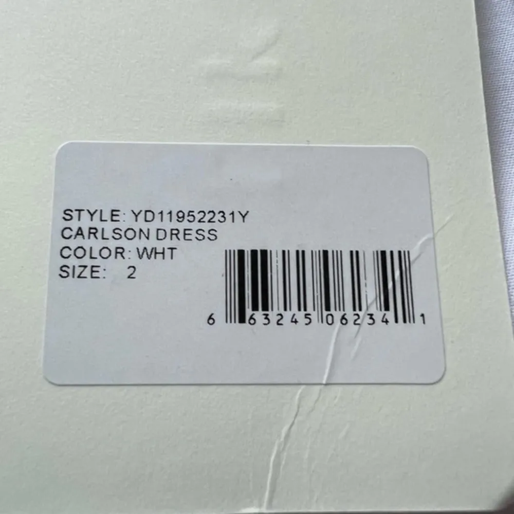 Likely Carlson White Plunge Knotted Long Sleeve Mini Shirt Dress Size 2 NWT - Image 7