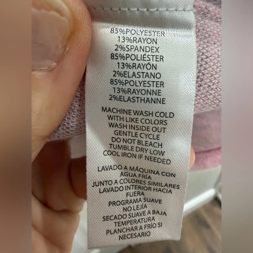 beachlunchlounge Pink and Gray Checkered Utility Jacket - Image 4