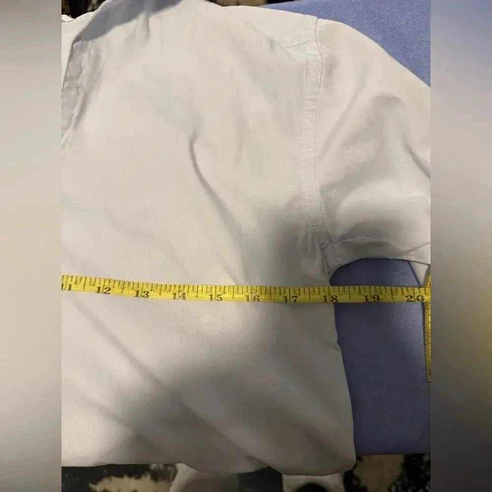 Woman’s Light Blue Casual Shirt Size XS - Image 6