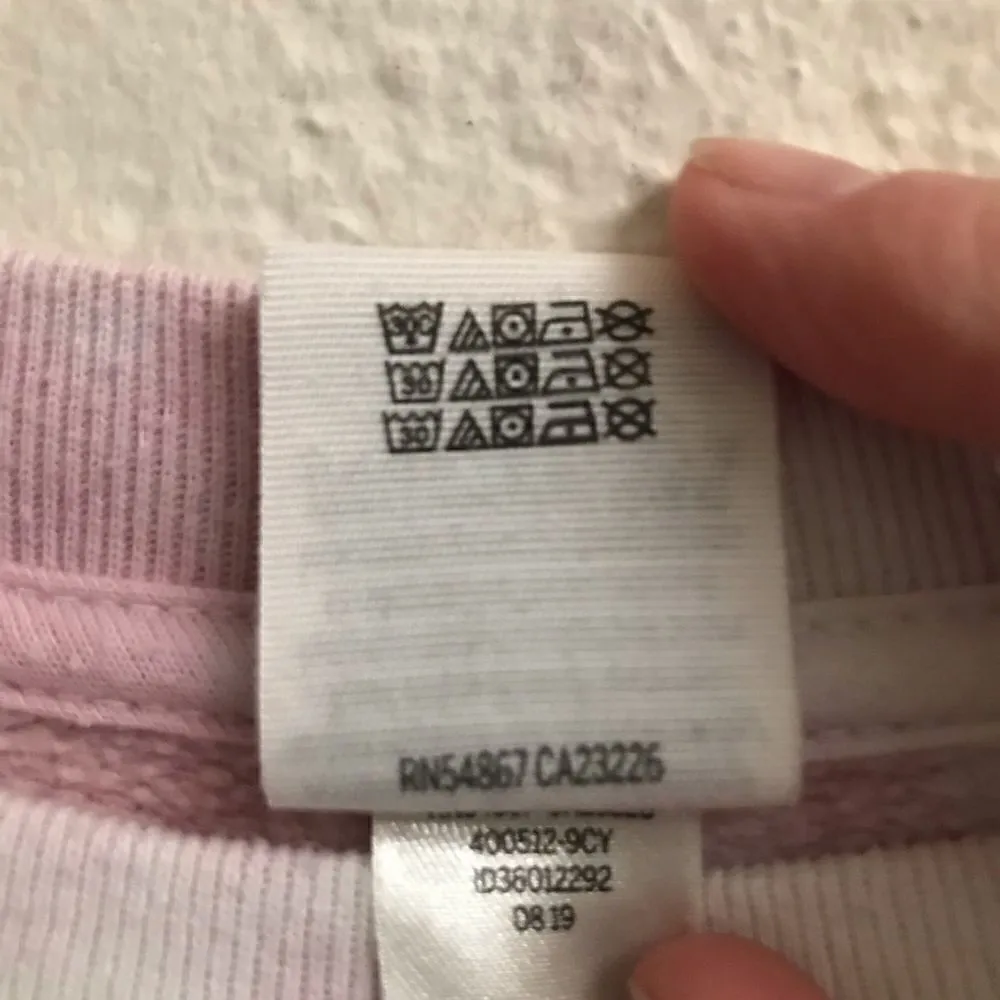 PINK Victoria’s Secret bleached cropped sweatshirt XS - Image 6