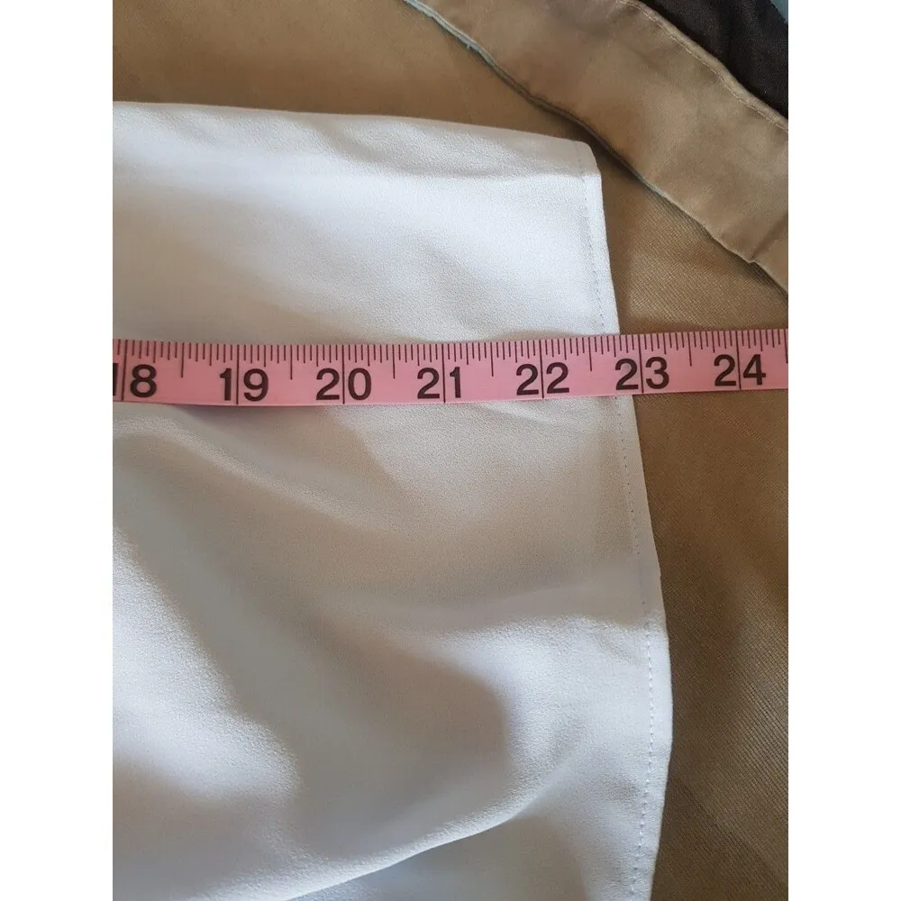 LOFT Womens Blouse Size XL Long Sleeve Bohemian, Boho Soft Girl Pastel Festival - Image 14