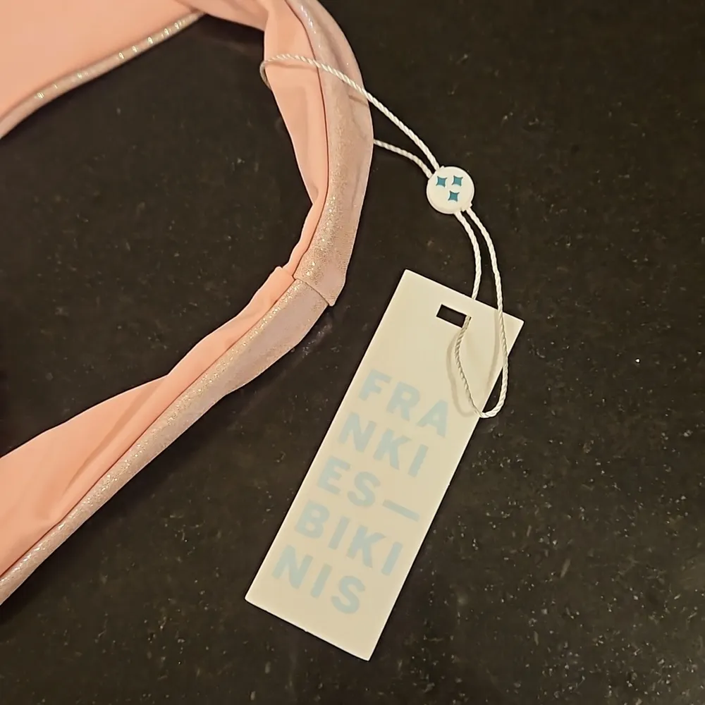 💕FRANKIES BIKINIS💕 Boots Iridescent Skimpy Bikini Bottom ~ Gilded Angel XL NWT - Image 7