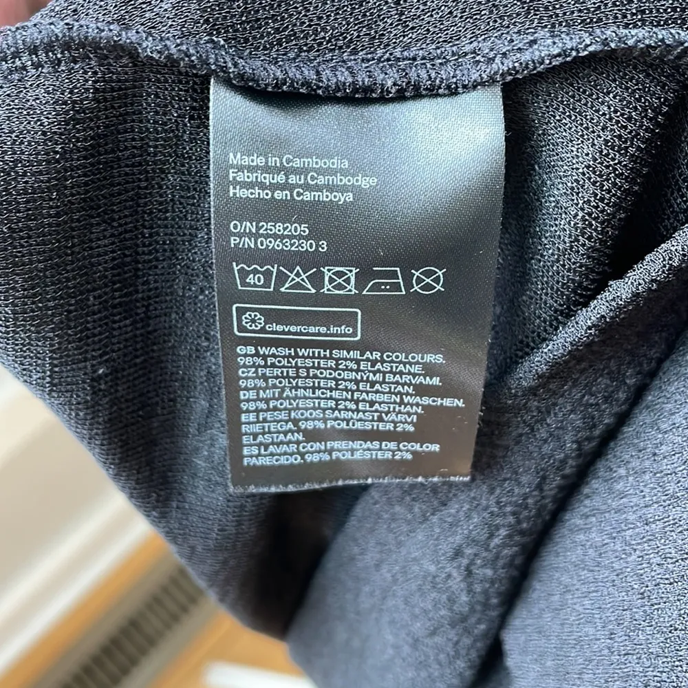 H&M Divided Black Mini Dress with Cutout Size Medium - Image 6