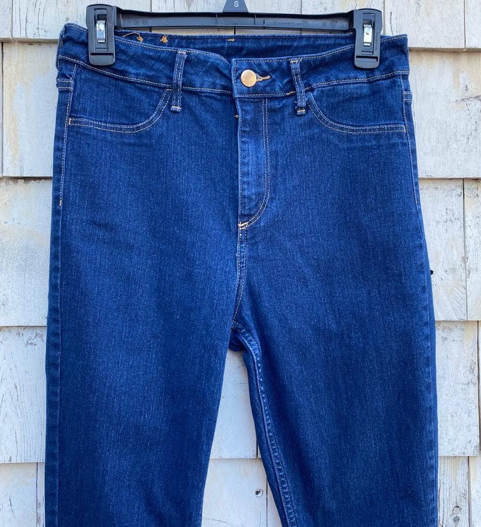 Vintage Skinny High Waisted Denim Jeans - Image 3