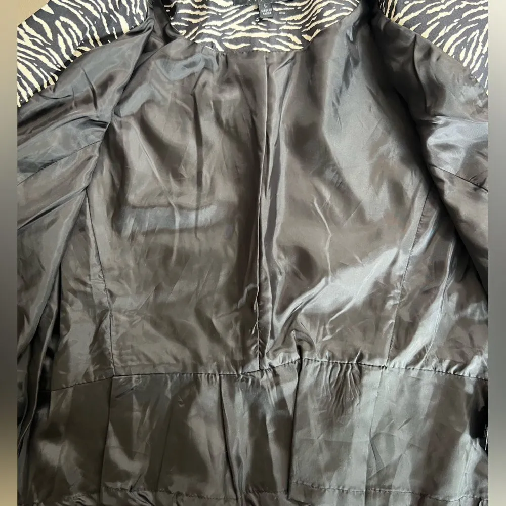 Sandro Zebra Print Blazer Jacket - Image 4