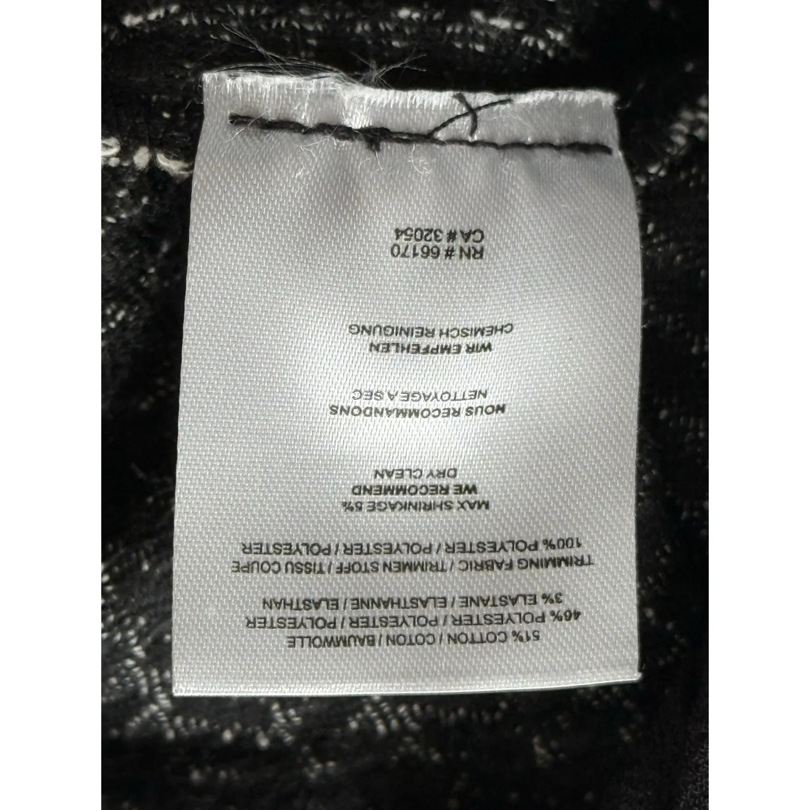 GANNI Anthropologie Crossknit Dress XS White Top Black Pleated Skirt Colorblock - Image 7