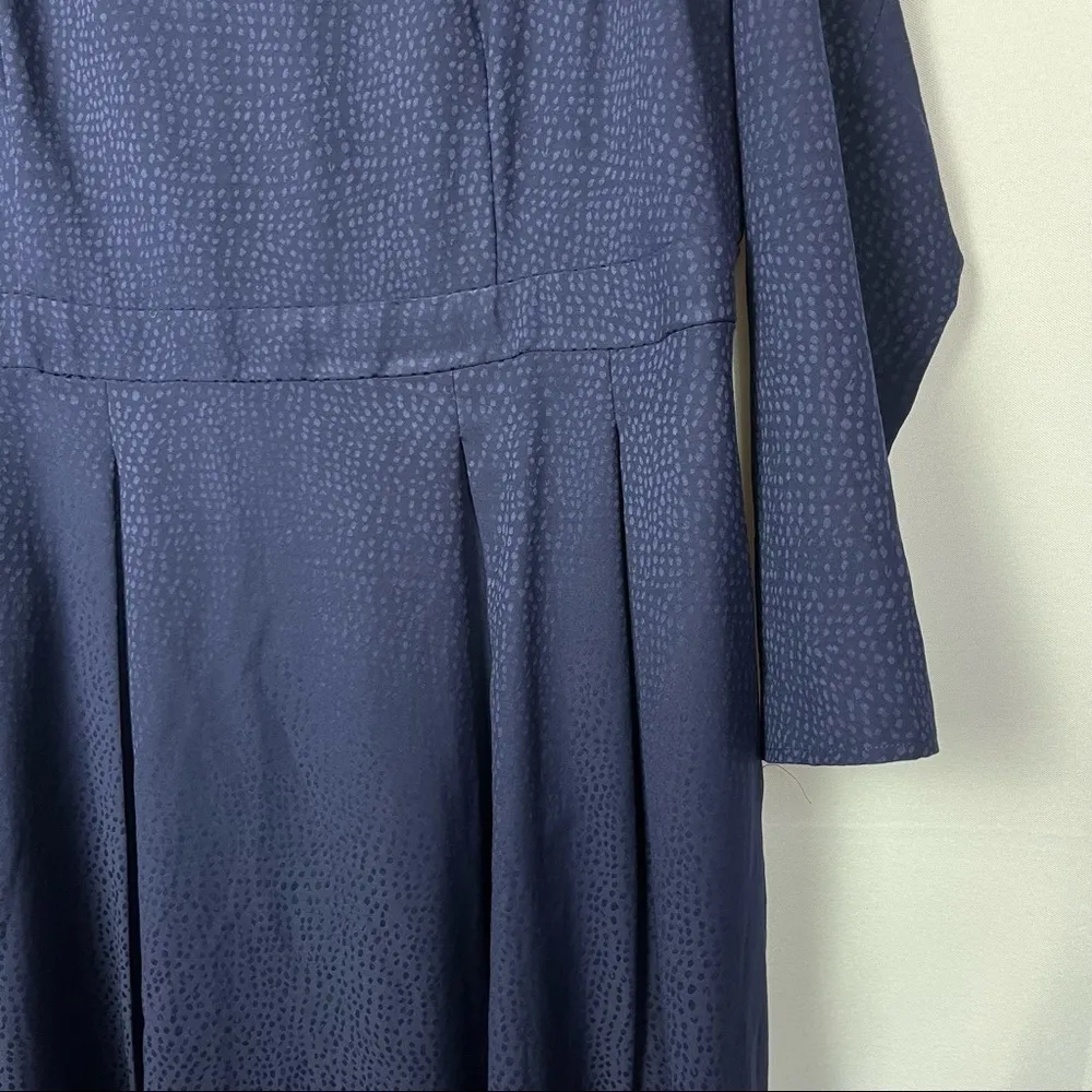 ModCloth Girl About Bateau Navy Blue Long Sleeve Dress 1X - Image 6