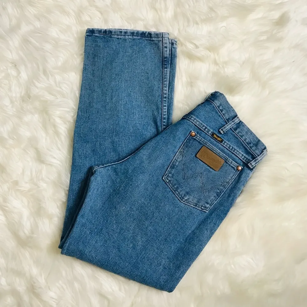 Vintage Wrangler Straight Leg Jeans - Image 3