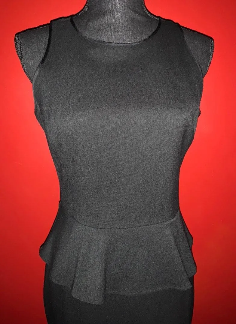 Loft Peplum Knee Length Dress - Image 4