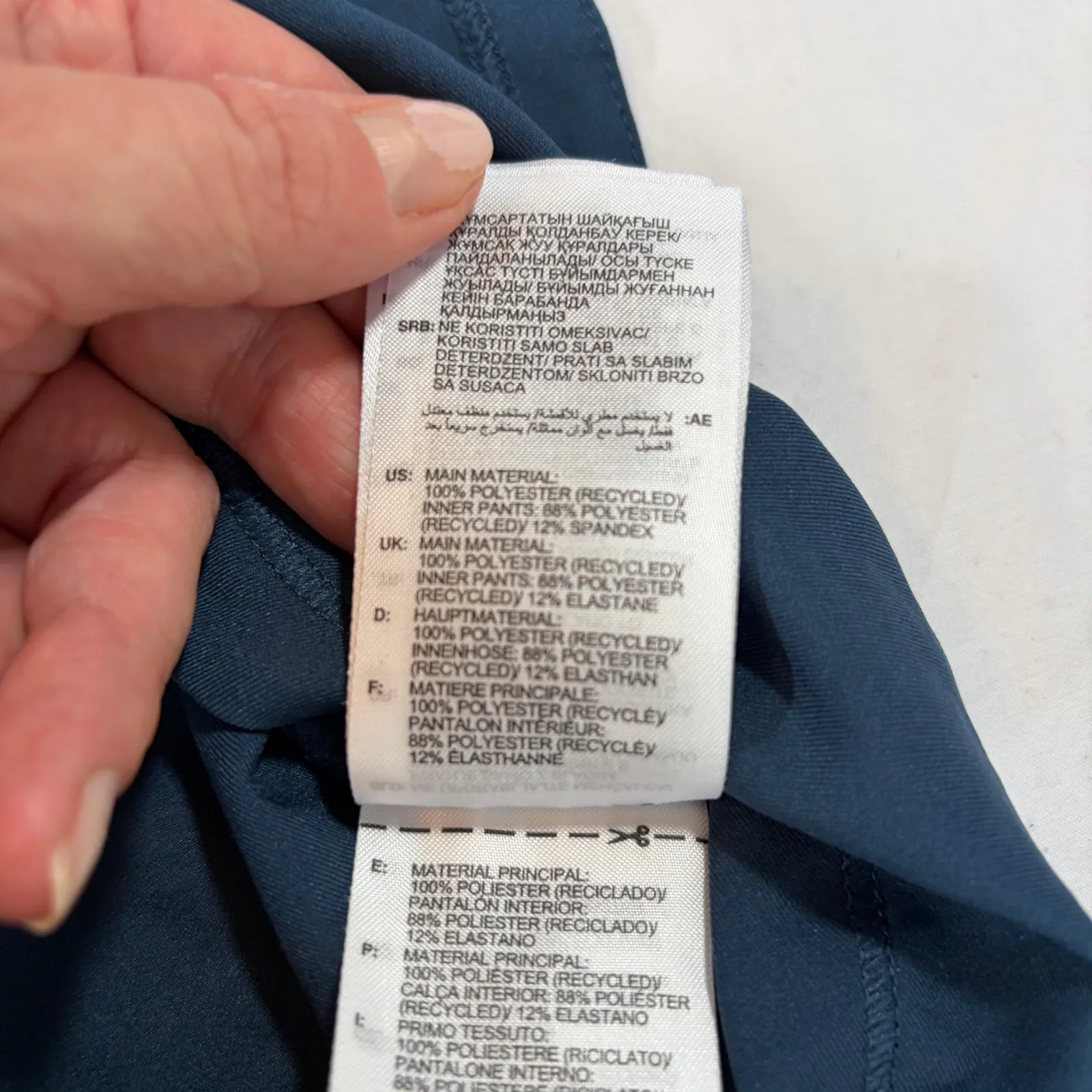 Adidas women’s performance dress. Golf. Tennis. M. Navy. Mock neck. Quarter zip - Image 4