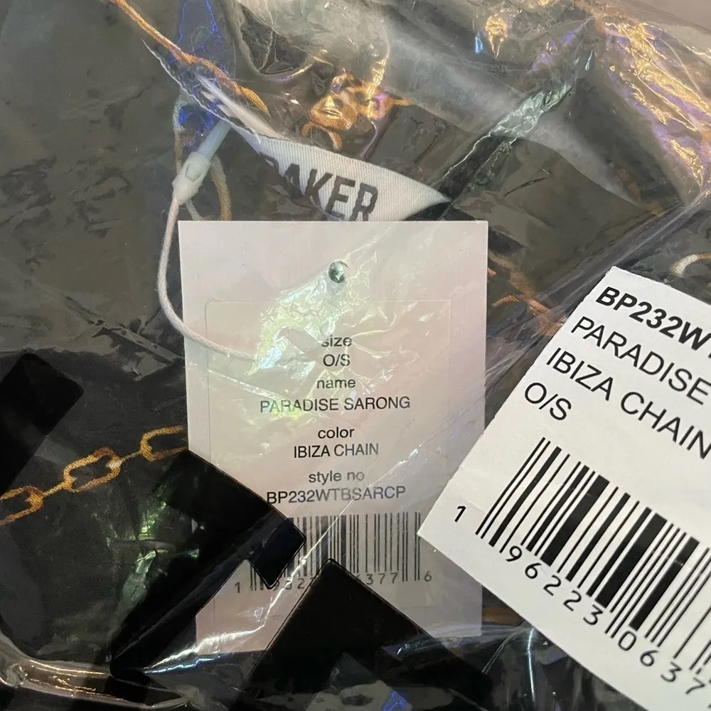 NWT Walter Baker Paradise Ibiza Chain Sarong O/S - Image 8