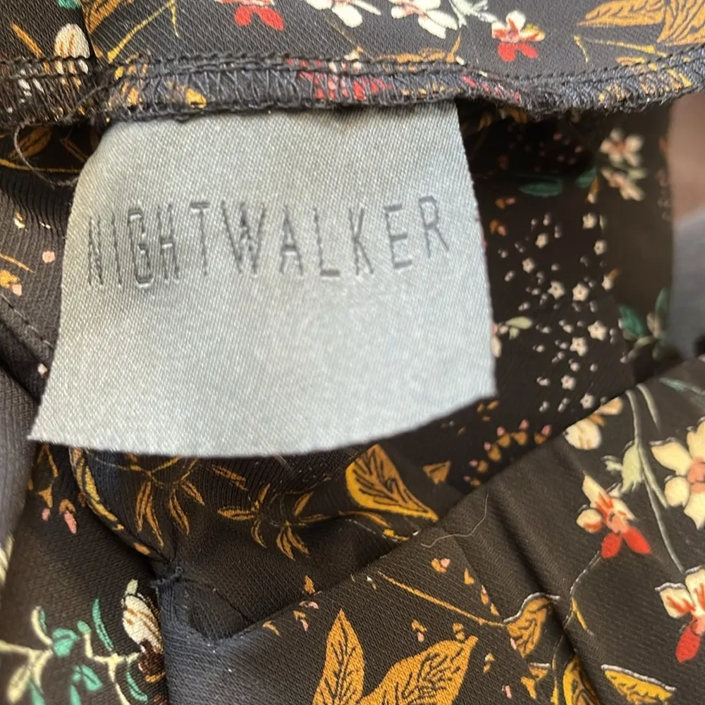 Nightwalker Floral Strapless Boho Maxi Dress Size XS - Image 4