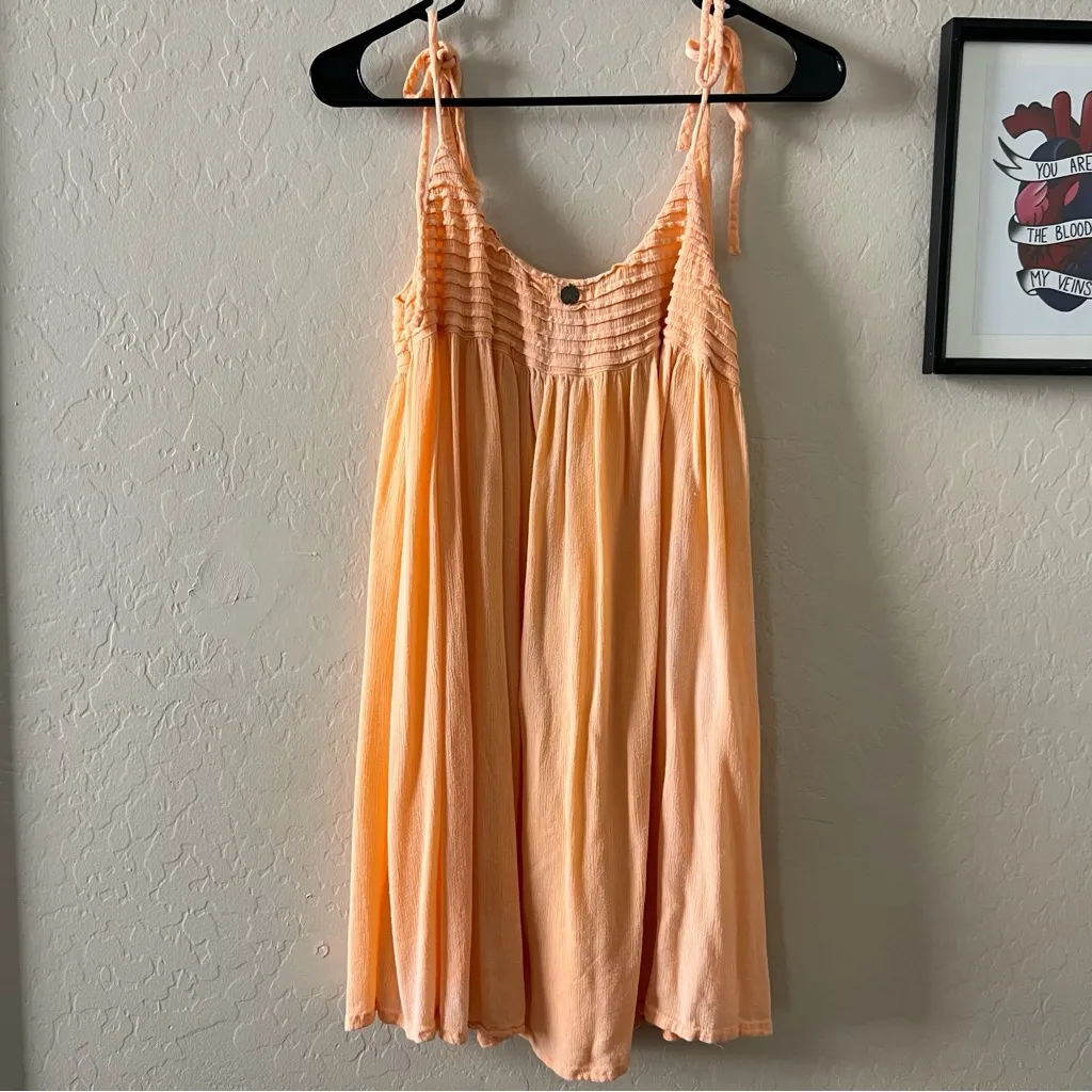 O’Neill Peach Babydoll Sundress - Image 2